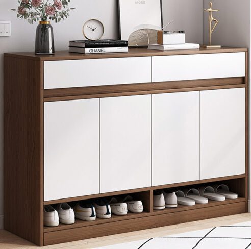 tủ giày gỗ chung cư